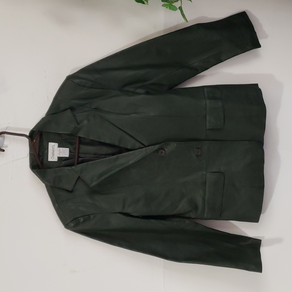 Chadwick Leather Blazer